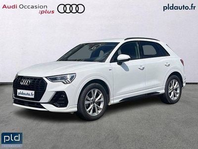 Blanc glacier métallisé Occasion 2022 Audi Q3 S-Line SUV | 32 990 € (Prix juste)