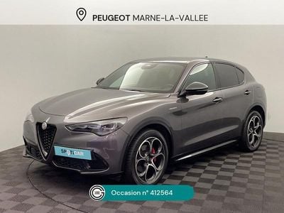 Gris Occasion 2024 Alfa Romeo Stelvio Sprint SUV | 36 980 € (Prix juste)