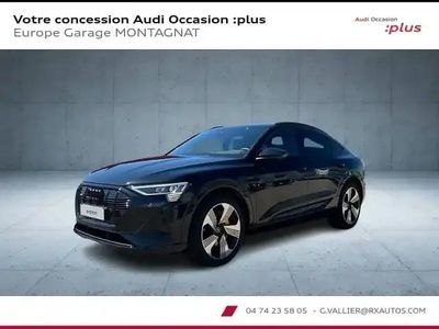 Noir mythe métallisé Occasion 2022 Audi e-tron Sportback S-Line SUV | 55 890 €