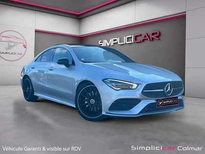 Gris Occasion 2021 Mercedes CLA200 AMG line Coupé | 32 980 € (Prix assez cher)