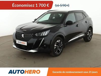 Noir Occasion 2020 Peugeot 2008 GT-line SUV | 14 890 € (Prix juste)