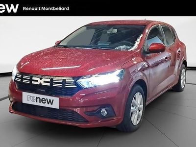 Occasion Dacia Sandero Expression 2023 Rouge Citadine