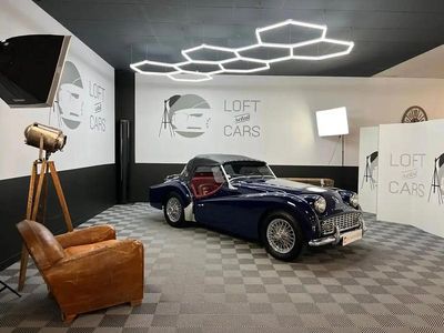 Occasion Triumph TR3 101 ch (74 kW) 1958 Bleu Cabriolet