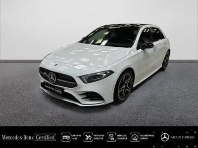 Blanc digital métallisé Occasion 2022 Mercedes A180 AMG line Berline | 28 890 € (Prix juste)