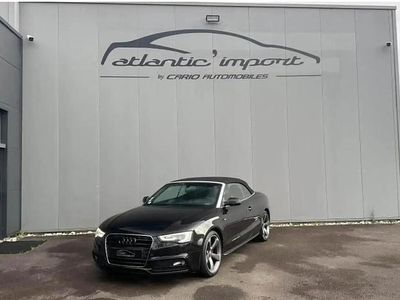 Noir Occasion 2015 Audi A5 Cabriolet S-Line Cabriolet | 21 990 €