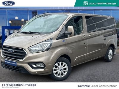 occasion Ford Transit Custom Fg 320 L2H1 2.0 EcoBlue 130 Cabine Approfondie Limited