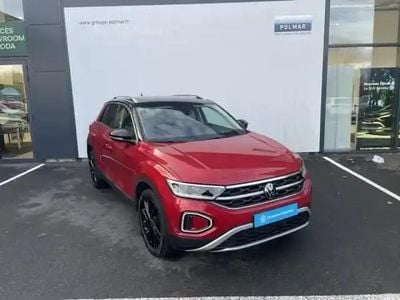 Occasion VW T-Roc Exclusive 2023 Rouge roi métallisée/toit noir SUV