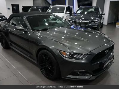Gris Occasion 2015 Ford Mustang Premium Cabriolet | 26 980 € (Prix juste)
