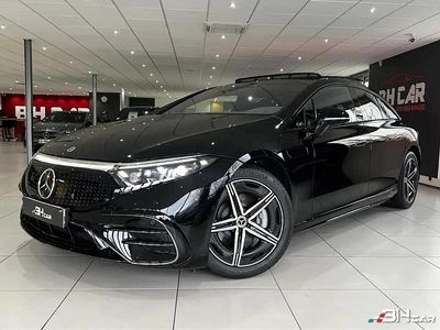 Noir Occasion 2024 Mercedes EQS450+ AMG Berline | 79 990 € (Prix assez cher)