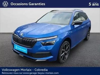 Bleu racing métallisé Occasion 2022 Skoda Kamiq Monte Carlo SUV | 23 490 € (Prix juste)
