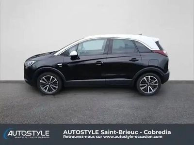 Occasion Opel Crossland X Design Edition 2019 Noir profond/toit blanc glacier SUV