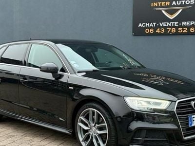 Occasion Audi A3 S-Line 190 ch (139 kW) 2019 Noir Berline