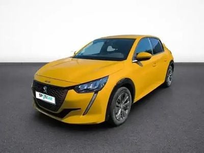 Jaune Occasion 2021 Peugeot e-208 Citadine | 13 336 € (Prix juste)