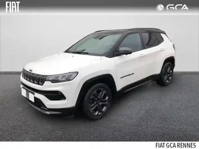 Alpine white+toit noir Occasion 2021 Jeep Compass 80th Anniversary SUV | 18 990 € (Bon prix)
