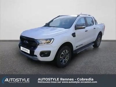 Blanc glacier Occasion 2021 Ford Ranger Wildtrack Pick-up | 37 890 € (Prix juste)