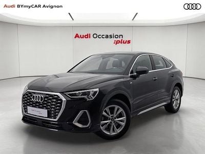 Occasion Audi Q3 Sportback S-Line 150 ch (110 kW) 2022 Noir mythe métallisé SUV