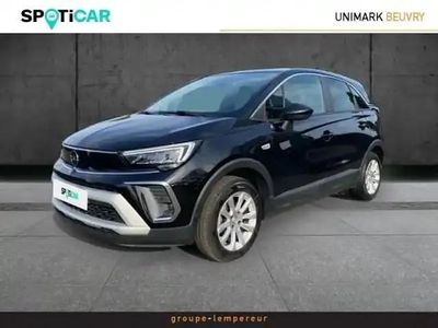 Noir perla nera/toit blanc opale Occasion 2021 Opel Crossland X Elegance SUV | 13 490 € (Prix juste)