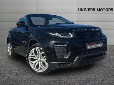 Noir Occasion 2017 Land Rover Range Rover evoque HSE Dynamic Cabriolet | 27 900 € (Prix assez cher)