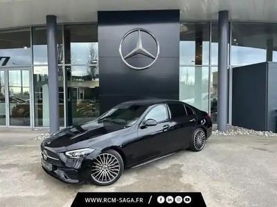 Noir Occasion 2023 Mercedes C220 AMG line Berline | 44 900 € (Prix juste)