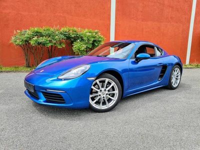 Bleu Occasion 2017 Porsche 718 Cayman Coupé | 51 500 €