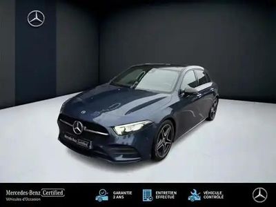 Bleu Occasion 2021 Mercedes A180 AMG line Berline | 30 490 € (Prix cher)