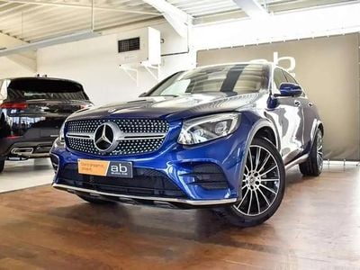 Occasion Mercedes GLC300 AMG line 245 ch (180 kW) 2018 Bleu Coupé