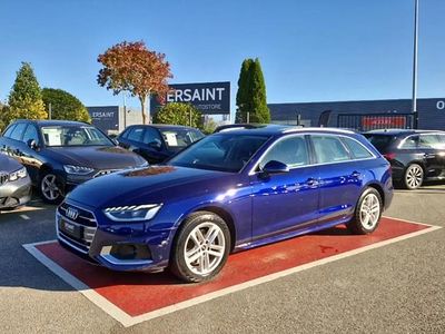 Bleu Occasion 2021 Audi A4 Business Break | 26 990 € (Prix assez cher)