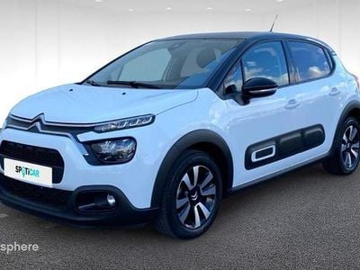 Blanc Occasion 2023 Citroën C3 PureTech Citadine | 13 980 € (Bon prix)