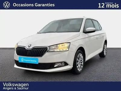 Blanc cristal Occasion 2020 Skoda Fabia Berline | 11 990 € (Bon prix)