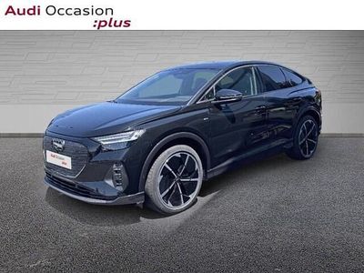 Noir mythic métallisé Occasion 2025 Audi Q4 Sportback e-tron Sport SUV | 58 900 €