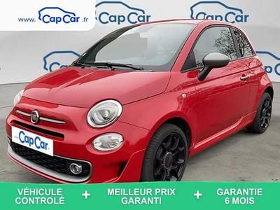 Rouge Occasion 2017 Fiat 500 S Citadine | 7 490 € (Bon prix)