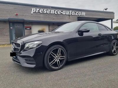 Noir Occasion 2019 Mercedes E200 AMG line Coupé | 36 900 €