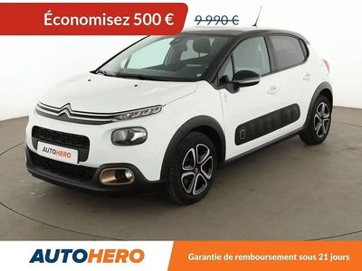 Blanc Occasion 2019 Citroën C3 Origins Citadine | 9 490 € (Prix juste)