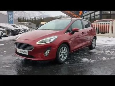 Rouge candy Occasion 2020 Ford Fiesta Titanium Berline | 12 990 € (Bon prix)