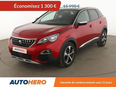 Rouge Occasion 2019 Peugeot 3008 Crossway SUV | 14 690 € (Prix juste)