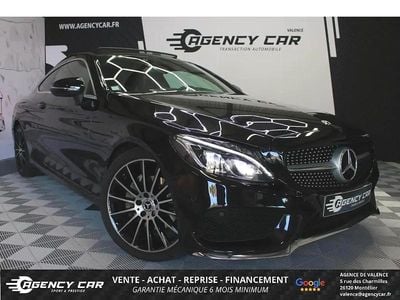 Noir Occasion 2017 Mercedes C220 AMG line Coupé | 21 990 € (Bon prix)