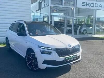 Blanc Occasion 2023 Skoda Kamiq Monte Carlo SUV | 23 290 € (Bon prix)