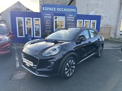 Noir agate métallisée Occasion 2022 Ford Puma Titanium Coupé | 18 999 € (Prix juste)