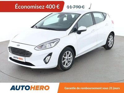 Blanc Occasion 2020 Ford Fiesta Titanium Citadine | 11 390 € (Bon prix)