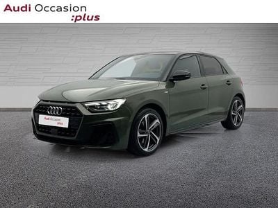 Occasion Audi A1 Sportback S-line plus 116 ch (85 kW) 2025 Vert district métallisé noir mythe métallisé Citadine
