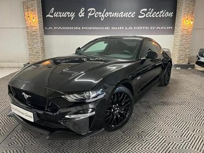 Noir Occasion 2019 Ford Mustang GT Coupé | 55 990 € (Prix assez cher)