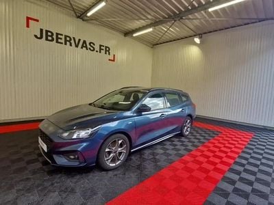 Bleu Occasion 2021 Ford Focus ST-Line Break | 16 990 € (Prix juste)