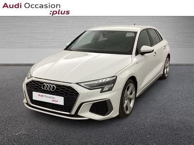 Blanc ibis Occasion 2023 Audi A3 S-Line | 28 490 € (Bon prix)