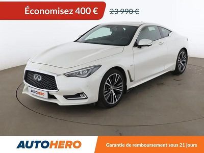Occasion Infiniti Q60 Premium 211 ch (155 kW) 2016 Blanc Coupé