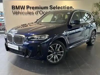 Bmw individual tansanitblau métallisé Occasion 2022 BMW X3 M Sport SUV | 53 280 € (Prix cher)