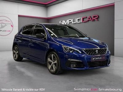 Occasion Peugeot 308 GT-line 131 ch (96 kW) 2017 Bleu Berline