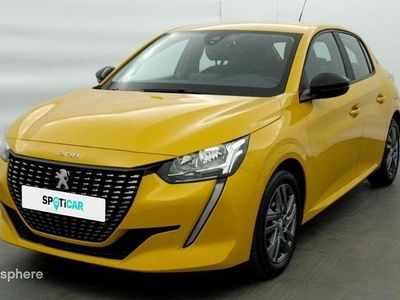 Jaune Occasion 2022 Peugeot 208 Active Citadine | 11 580 € (Prix juste)