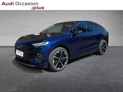 Bleu navarre métallisé Occasion 2025 Audi Q4 Sportback e-tron Sport SUV | 65 900 €