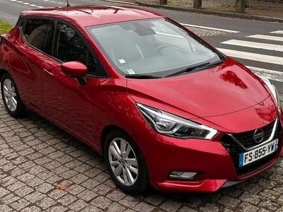 Rouge Occasion 2020 Nissan Micra Tekna Citadine | 13 950 € (Bon prix)