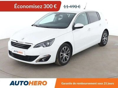 Occasion Peugeot 308 Allure 120 ch (88 kW) 2017 Blanc Berline